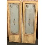 A Large pair of French ornate doors. [each door-208x69cm]