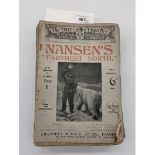 Nansen, Fridtjof.: Nansen's "Farthest North". Complete in 20 parts in original wrappers.