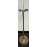 A Vintage Art Deco style cue holder. Cast iron base.