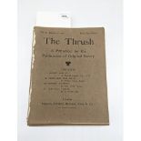 The Thrush.: A periodical for the publishing of original poetry. Vols. 1 & 2 Nos. 1-12. London,