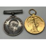 Two WW1 Medals belonging to 19079D. A. D.B. RUSSELL. D.H. R.N.F.