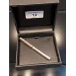 A 925 silver Tiffany & co miniature pen. [8.8cm in length]