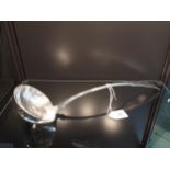 A Scottish Provincial Silver ladle produced by Charles Murray of Perth. 1816-1836. [34cm in