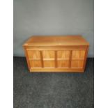 A Mid century teak unit. Possibly McIntosh of Kirkcaldy. [52x90x45cm]