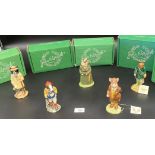 A Lot of five various Beswick Animal figures, all with boxes and certificates.