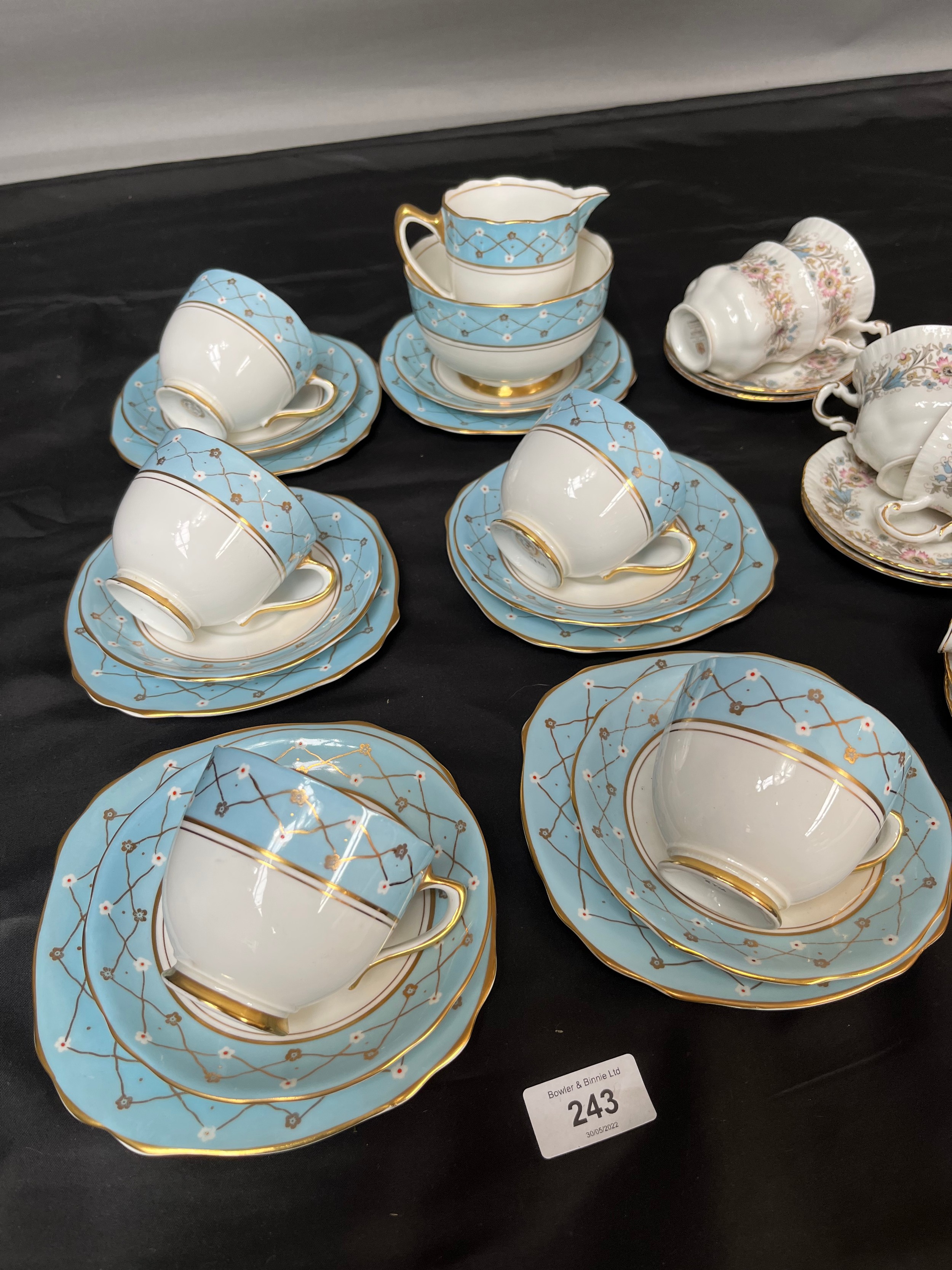 An 18 piece Royal Stafford tea set together with a 12 piece Paragon Meadowvale coffee set. - Image 2 of 3