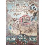 British Dominions Service Agent enamel sign [152x101cm]