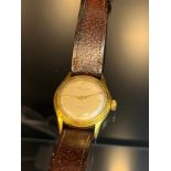 A Vintage 1940's Omichrona Automatic Incabloc 17 jewels Gent's wrist watch. Sweeping second hand, in