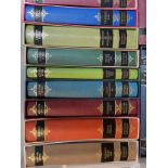 A Collection of Folio Society books and covers.