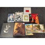 A Selection of Art Books, to include Jack Vettriano signed copy book.