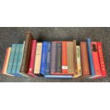 A Collection of Folio Society books and covers.