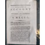 An Authentic account of the conversion and experience of: a Negro. London: Printed by T. Wilkins.