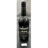 A Bottling of Croft 1966 Vintage Port. Sealed.