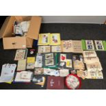 A Large quantity of loose stamps, albums and first day covers.