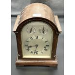 Antique Bracket Clock, Named 'Laing, Glasgow' to face area. Movement by Winterhalder & Hofmeier-