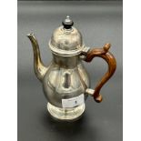 A London silver Coffee pot produced by Wakely & Wheeler. [314grams]