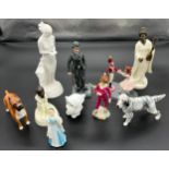 A Collection of collectable porcelain figures and animals, Royal Doulton Discovery figure HN 3428,