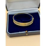 9ct yellow gold bangle. [10.86grams] [Will post]