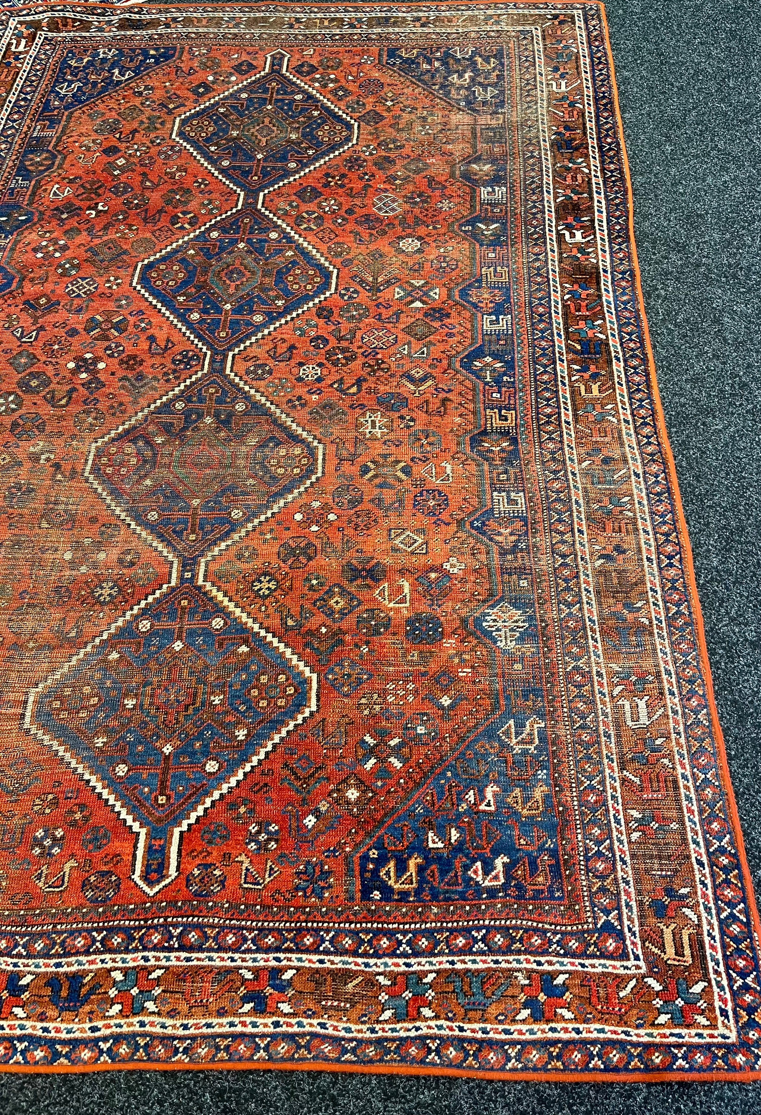 Provinz Gaschgai Iranian rug with certificate of authenticity [200x300cm] - Image 3 of 10