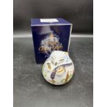 Royal crown Derby sleeping door mouse with box. 6 cm in length.
