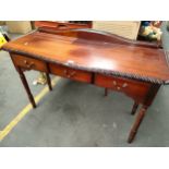 Reproduction knee hole 3 drawer desk/ console
