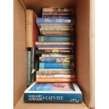 A Collection of Books to include, Cats Eyes by Margret Atwood along with many other titles. Will Not