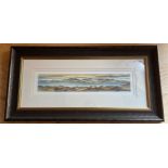 Gillian McDonald Limited edition [108/850] print titled 'Across to Skye' Fitted within an ornate