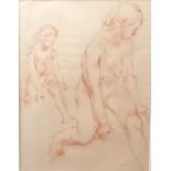 Study of Nudes - red chalk [42x32cm]