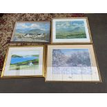 Selection of pictures to include highland scenes etc .