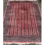 Large Indian Silk/ wool Livingroom rug. Pink ground. [370x280cm]