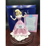 Royal doulton Disney showcase figure a dress of dreams Cinderella with box.