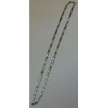 9ct yellow gold curb necklace. [16.59grams] [60cm in length]