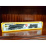 Bachmann HO Loco train and tender boxed .