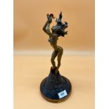 Hot Cast Bronze- The Mistress of Fire figurine by Boris. [34cm high]