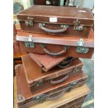 A lot of various antique cases