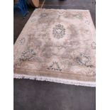 Large cream rug