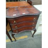 1900s 3 drawer music sheet cabinet.