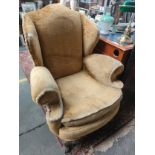 19th Century Gulwing chair .