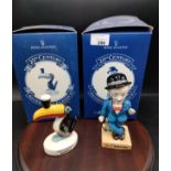 2 Royal doulton advertising figures includes Guinness toucan and Sir Kreemy nut . Boxed .