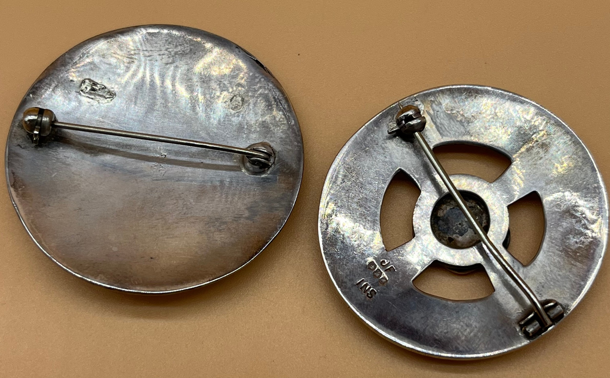 Edinburgh silver Celtic design brooch produced by John Fraser Silvercraft. Together with 925 - Image 2 of 2