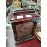 Reproduction battery mantle clock.