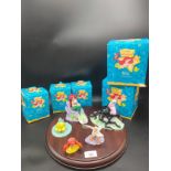 Royal doulton Disney showcase little mermaid characters includes Aerial etc.