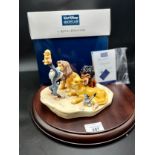 Royal doulton lion king group study the circle of life with box.