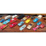 Selection of 1970's & 80's Corgi's, matchbox superkings and burago in good condition