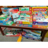 Large selection of monopoly games unchecked