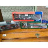 2 Boxed Corgi truck models together with other