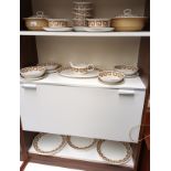 Wedgwood ,Susie Copper Design 'Old Gold' dinner service