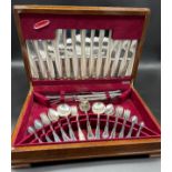 Canteen chest of cutlery- Sheffield- Tableware Ltd Dublin.