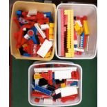 3 Tubs of lego