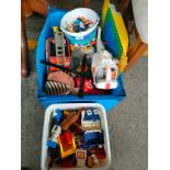 Large lot of vintage Playmobil toys